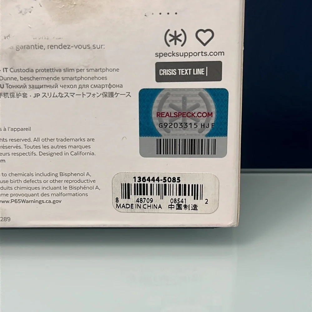 NWT Speck iPhone 11 Pro Clear Case